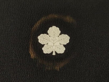 平和屋着物■豪華黒留袖　作家物　駒刺繍　御所車草花文　暈し染め　金彩　正絹　逸品　CABH8894ev