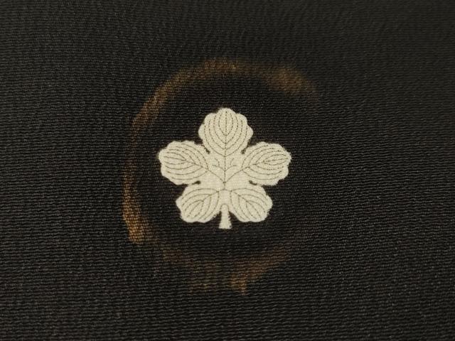 平和屋着物■豪華黒留袖　作家物　駒刺繍　御所車草花文　暈し染め　金彩　正絹　逸品　CABH8894ev