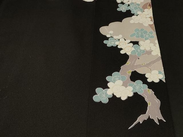 平和屋着物■豪華黒留袖　御所解文　金彩　正絹　逸品　CABH8901ev