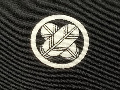 平和屋着物■豪華黒留袖　駒刺繍　束ね熨斗飛鶴御所車花文　金銀彩　正絹　逸品　CABH8903ev