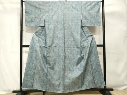 平和屋着物■上質な紬　抽象文　正絹　逸品　CABH8929ev