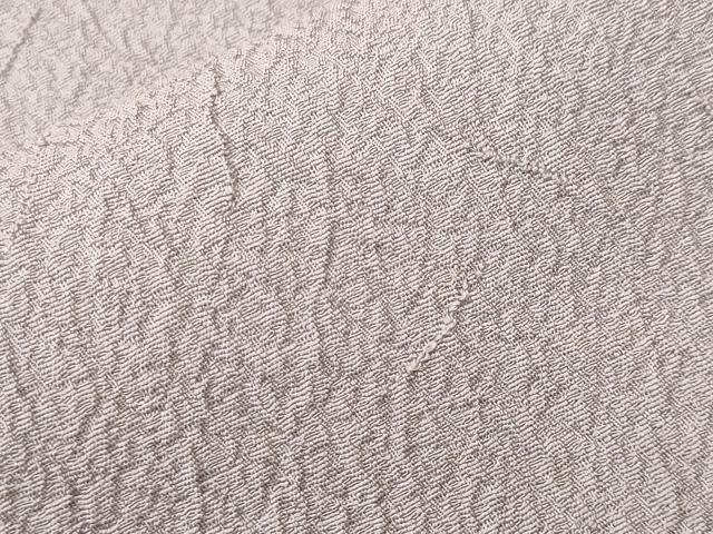 平和屋着物■上質な色無地　霞地紋　藤色　正絹　逸品　CABH8938ev