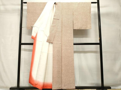 平和屋着物■上質な小紋　丸文　正絹　逸品　CABH8956ev