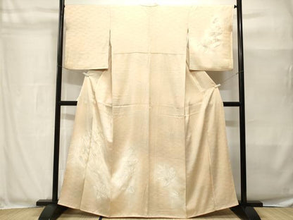 平和屋着物■訪問着　枝花文　暈し染め　金彩　正絹　逸品　CABH8965ev