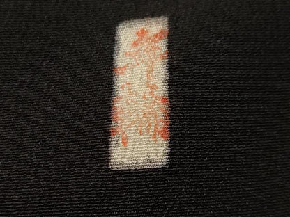 平和屋着物■豪華黒留袖　作家物　刺繍　人物花籠文　暈し染め　金彩　正絹　逸品　CABH8970ev