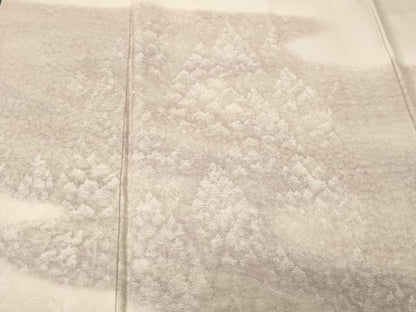 平和屋着物■訪問着　道長樹林文　西武百貨店扱い　正絹　逸品　CABH8984ev