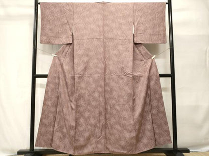 平和屋着物■上質な小紋　抽象文　正絹　逸品　CABH8990ev