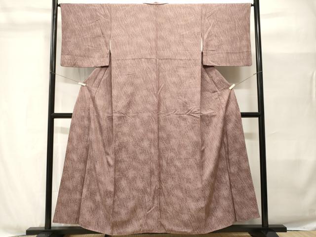 平和屋着物■上質な小紋　抽象文　正絹　逸品　CABH8990ev