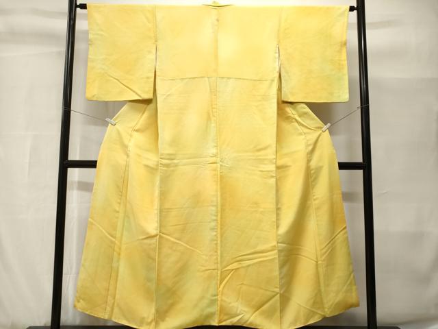 平和屋着物■上質な小紋　霞文　瓦地紋　暈し染め　正絹　逸品　CABH8998ev