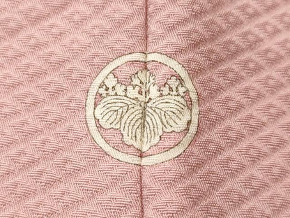 平和屋着物■上質な色無地　雲取り菱亀甲花地紋　虹色　正絹　逸品　CABH9023ev