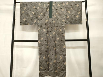 平和屋着物■男性　長襦袢　無双仕立て　唐獅子　正絹　逸品　CABH9036ev