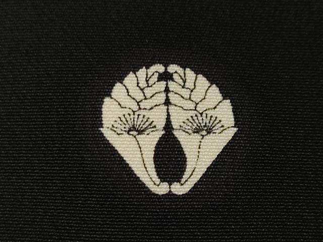 平和屋着物■豪華黒留袖　駒刺繍　蒔絵吉祥花文　金銀彩　正絹　逸品　CABH9037ev