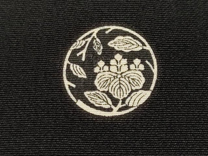 平和屋着物■豪華黒留袖　作家物　御所解文　暈し染め　正絹　逸品　CABH9040ev