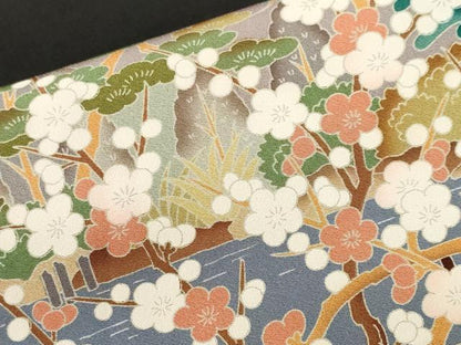 平和屋着物■豪華黒留袖　作家物　御所解文　暈し染め　正絹　逸品　CABH9040ev