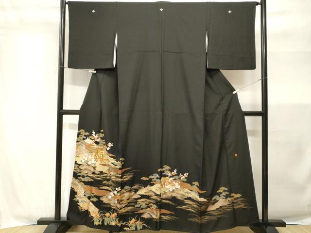 平和屋着物■豪華振袖　作家物　松竹梅御所車文　金彩　正絹　逸品　CABH9041ev