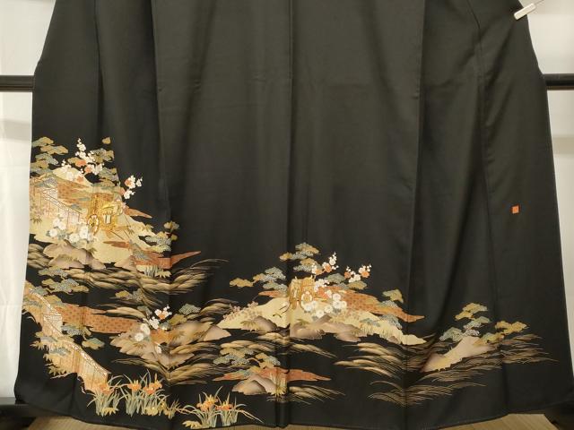 平和屋着物■豪華振袖　作家物　松竹梅御所車文　金彩　正絹　逸品　CABH9041ev