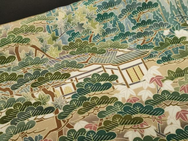 平和屋着物■豪華黒留袖　作家物　御所解文　正絹　逸品　CABH9061ev