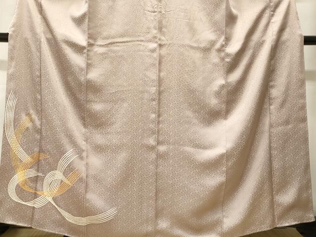 平和屋着物■訪問着　抽象文　金彩　正絹　逸品　CABH9075ev