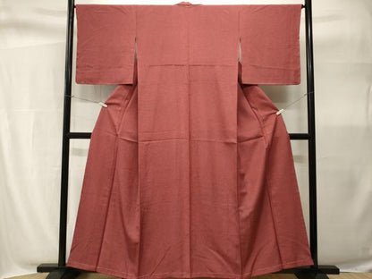 平和屋着物■小紋師　保科勝信　江戸小紋　流水梅文　正絹　逸品　CABH9086ev