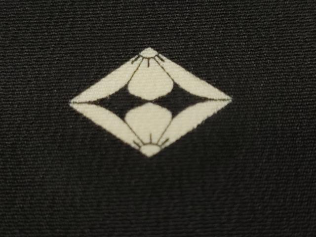 平和屋着物■豪華黒留袖　駒刺繍　文箱草花文　暈し染め　金彩　正絹　逸品　CABH9094ev