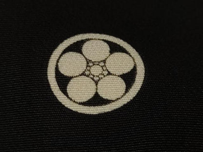 平和屋着物■豪華黒留袖　御所車花文　金彩　正絹　逸品　CABH9113ev