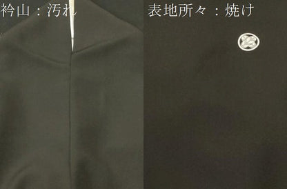 平和屋着物■豪華黒留袖　浜松文　金彩　正絹　逸品　CABH9115ev