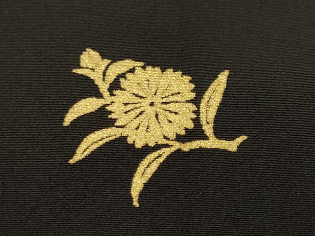 平和屋着物■豪華黒留袖　浜松文　金彩　正絹　逸品　CABH9115ev