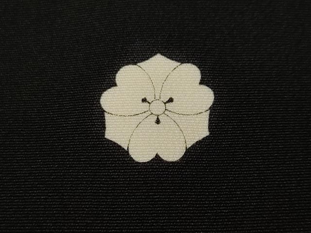 平和屋着物■豪華黒留袖　駒刺繍　花車飛鶴梅松文　金彩　正絹　逸品　CABH9124ev