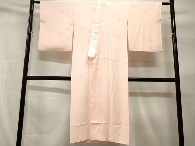 平和屋着物■長襦袢　袷　枝花文　暈し染め　正絹　逸品　CABH9138ev
