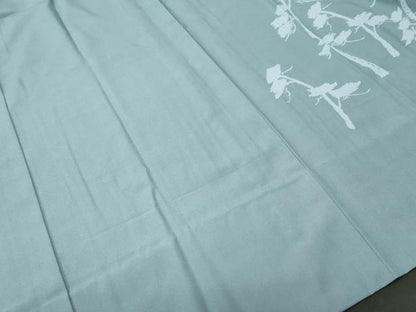 平和屋着物■男性　長襦袢　無双仕立て　富士山　人物風景文　金彩　正絹　逸品　CABH9139ev