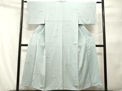 平和屋着物■上質な小紋　霞文　正絹　逸品　CABH9141ev