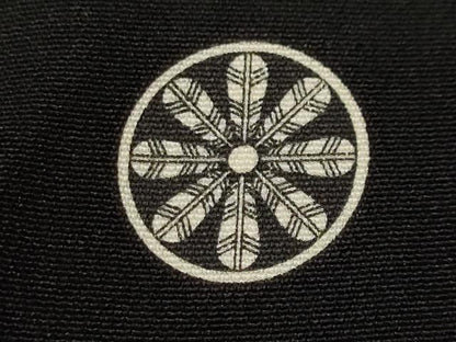 平和屋着物■豪華黒留袖　作家物　駒刺繍　浜松花文　金彩　正絹　逸品　CABH9143ev