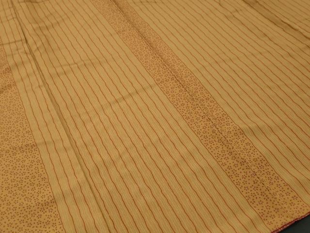 平和屋着物■上質な小紋　縞　桜間道　正絹　逸品　CABH9188ev