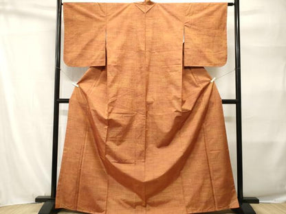 平和屋着物■上質な紬　霞文　正絹　逸品　未使用　CABH9191ev