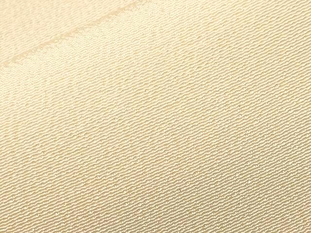 平和屋着物■上質な色無地　鳥の子色　正絹　逸品　CABH9206ev