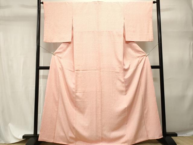 平和屋着物■上質な小紋　舞蝶文　正絹　逸品　CABH9299ev