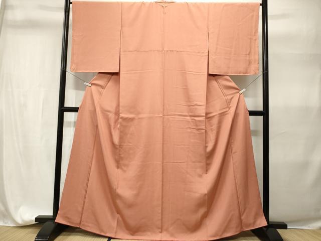 平和屋着物■江戸小紋　古法草木染　鮫小紋柄　反端付き　正絹　逸品　CABH9312ev