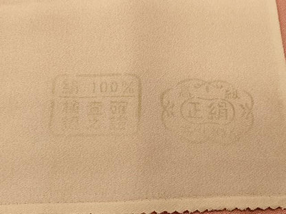 平和屋着物■江戸小紋　古法草木染　鮫小紋柄　反端付き　正絹　逸品　CABH9312ev