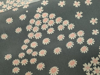 平和屋着物■訪問着　舞花文　遠山花文　暈し染め　正絹　逸品　CABH9318ev