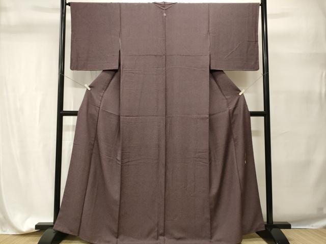 平和屋着物■本草木染作家　圓啓　江戸小紋　堅牢草木染　鮫小紋柄　証紙付き　正絹　逸品　CABH9320ev