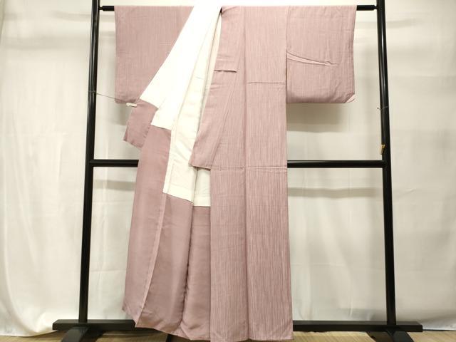 平和屋着物■上質な小紋　霞文　正絹　逸品　CABH9321ev