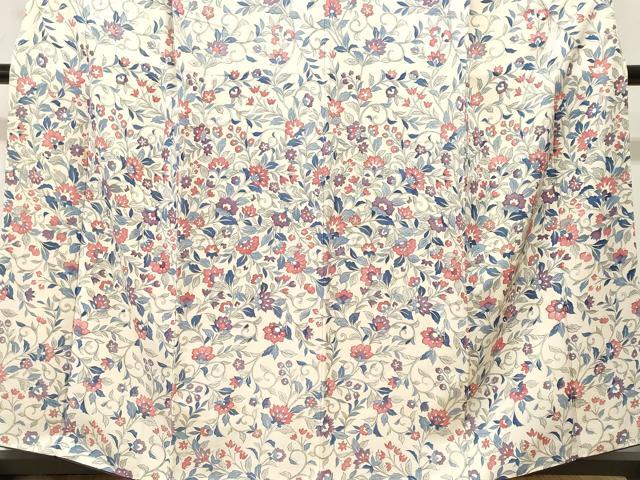 平和屋着物■訪問着　更紗花唐草文　正絹　逸品　CABH9542ev