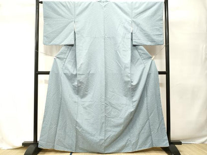 平和屋着物■小紋　菱花文　洗える着物　CABH9551ev