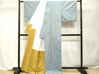 平和屋着物■小紋　菱花文　洗える着物　CABH9551ev