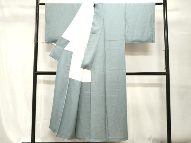 平和屋着物■本草木染作家　圓啓　江戸小紋　鮫小紋柄　正絹　逸品　CABH9582ev