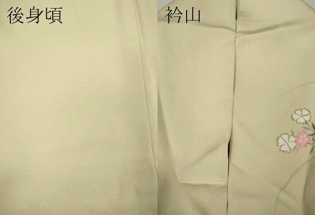 平和屋着物●訪問着　草花文　正絹　逸品　CABH9601ut