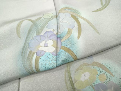 平和屋着物●訪問着　花丸文　正絹　逸品　CABH9608ut