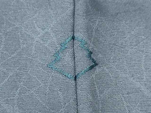 平和屋着物●訪問着　こぼれ松葉　まつぼっくり　暈し染め　金彩　正絹　逸品　CABH9623ut