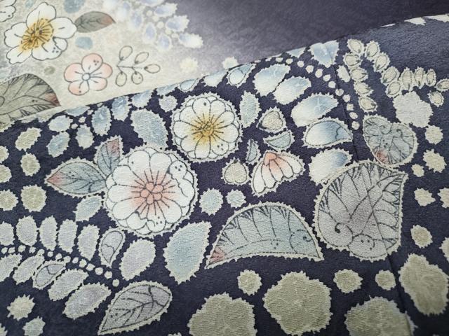平和屋着物●訪問着　辻が花　暈し染め　さが美扱い　正絹　逸品　CABH9625ut