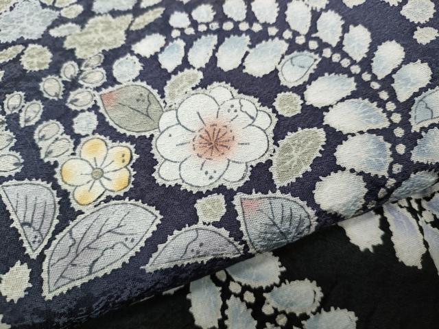 平和屋着物●訪問着　辻が花　暈し染め　さが美扱い　正絹　逸品　CABH9625ut